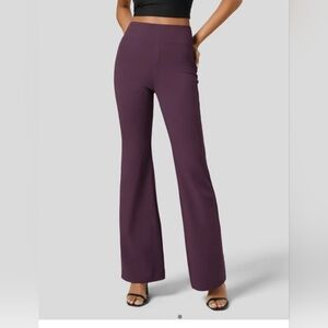 HALARA Flex Flare Pants in Night Purple- Great Fit & Look